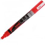 Uni Chalk Wet Wipe Red 1.8-2.5 mm Marker