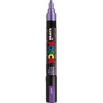 Uni PC-5M Posca Metalik Mor 1.8-2.5 mm Boyama Markörü