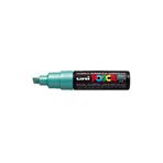 Uni PC-8K 8 mm Posca Kesik Uç Metalik Yeşil Boyama Markörü