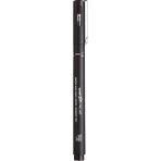 Uni | Pin 200 Teknik Çizim Kalemi, 1.0 mm Uç, Siyah, Suya ve Solmaya Dayanıklı Pigment Mürekkep