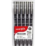 Uni PIN-200/5P 5 Adet Drawing Pen