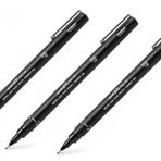 Uni Pin Teknik Çizim Kalemi 0.7 Mm Siyah 3 Adet
