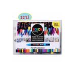 Uni Posca 12'li Set Marker Pc-5m (1.8-2.5mm) Poska Pc5m Pc - 5m