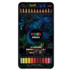 Uni POSCA KPE-200 36C 36'lı Yağlı Kuru Boya Kalem Seti