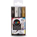Uni Posca Marker Pc-1m (0.7mm) 4'lü Set - Renkli - Standart