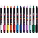 Uni Posca Markör Kalem 1mr 12'li Set