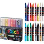 Uni Posca PC-1M Marker Kalem Seti 16 Renk