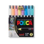 Uni POSCA PC-1MR Pastel Renkler 8'li Marker Set