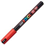 Uni POSCA PC-1MR Red 15 0.7 mm Su Bazlı Poster Marker Kalem