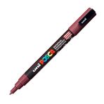 Uni POSCA PC-3M 0.9-1.3 mm Red Wine 60 Su Bazlı Poster Marker Kalem