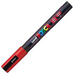 Uni POSCA PC-3M Red 15 0.9-1.3 mm Su Bazlı Poster Marker Kalem