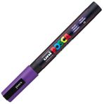 Uni POSCA PC-3M Violet 12 0.9-1.3 mm Su Bazlı Poster Marker Kalem