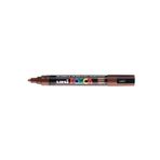Uni POSCA PC-5M 1.8-2.5 mm Brown 21 Su Bazlı Poster Marker Kalem