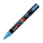 Uni Posca PC-5M Metalik Mavi Boyama Markörü