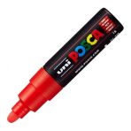 Uni POSCA PC-7M 4.5-5.5 mm Red 15 Su Bazlı Poster Marker Kalem