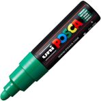 Uni POSCA PC-7M 4.5-5.5 mm Yeşil Boyama Markörü