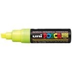 Uni POSCA PC-8K Fluorescent Yellow F2 8 mm Su Bazlı Poster Marker Kalem
