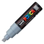Uni POSCA PC-8K Grey 37 8 mm Su Bazlı Poster Marker Kalem