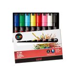 Uni Posca PC-8K Marker Metalik Renkler Boyama Markörü