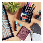 Uni Posca Posca 5m-1,8-2,5mm 2 'li Set ( Blue-Lıght Pınk) ( Bu Sette 2 Adet Posca Bulunmaktadır)