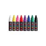 Uni Posca Posca 7m Markör Kalem 8'li Set Standart Renkler