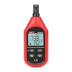 UNI-T Mini Temperature Humidity Meter LCD Digital Air Temperature Thermometer Hygrometer Gauge Tester MAX/MIN Mode(UT333BT)