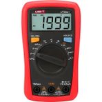 Uni-T Unit UT33A+ Dijital Multimetre Avometre Ölçü Aleti Otomatik Ut 33A+ - Yeni Nesil - Siyah - Kırmızı