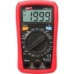 Uni-T UT-33C Dijital Multimetre Ölçü Aleti (Seri 2) - Kırmızı - Siyah