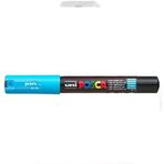 Uni Uni Posca PC-1M Boyama Markeri 0.7 mm Açık Mavi