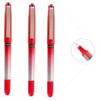 Uniball Eye Needle ( 0.5 ) Iğne Uçlu Kalem Üçlü Kırmızı - 3 Adet