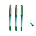 Uniball Eye Needle ( 0.5 ) Iğne Uçlu Kalem Yeşil ( Üç Adet ) - 3 Adet