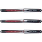 Uniball Gel Impact ( 1.0 ) Imza Kalemi Kırmızı ( Üç Adet ) - Roller Kalem - Uç Kalınlığı