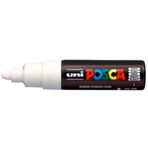Uniball PC-7M Posca Beyaz 4.5-5.5 Mermi Uçlu Su Bazlı Poster Markörü