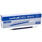 Uniball Signo Broad UM-153 İmza Kalemi Yedeği Mavi 12 Adet(UMR-10)