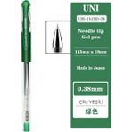 Uniball Signo Needle ( 0.38 ) Jel Kalem Çim Yeşili - Uç Kalınlığı