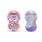 Unibon Flipperz My Little Pony 1 Adet Renkli Sevimli Oyuncak Kız Çocuklar İçin Eğlenceli Hediye