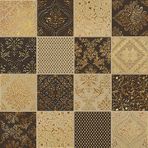 Unica Target Luxury Brown Beige Mix 2 30x30 cm Parlak Duvar Karosu