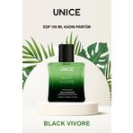 Unice Black Vivore Yoğun Afrodizyak Etkili Çekici Tutkulu Kadınların Parfümü