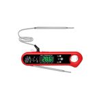 UNİCHROME Çıkarılabilir Multi Problu Paslanmaz Dijital Et Yemek Termometresi -50°c-300°c Sıcaklık Ölçer