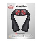 Unichrome Kneading Ovmalı Isıtmalı Masaj Yastığı Boyun Bel Sırt Omuz Masaj Aleti (Şarjlı Değildir)
