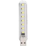 UNİCHROME Taşınabilir Mini Usb Led Lamba 8 Beyaz Led 5730 Smd Kamp Stick Led