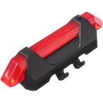 UniChrome Yeni Model USB Şarjlı 4 Modlu Bisiklet Arka Stop Lambası İkaz Uyarı Işığı 5 Led