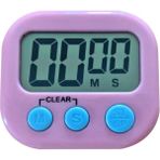 UniChrome Zauss Dijital Ekranlı Alarmlı Mıknatıslı Mutfak Zamanlayıcı Fırın Timer - Pembe
