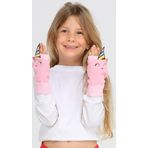 Unicorn 3d Kız Çocuk Polar Eldiven