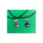 Unicorn Bff Best Friends Suni Deri İpli Kolye 2'Li