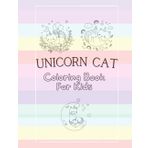 Unicorn Cat Coloring Book For Kids