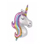 Unicorn Colourful Doğum Günü Büyük Boy Folyo Balon