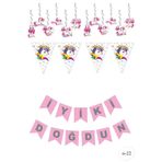 UNICORN Doğum Günü Süsleme Paketi
