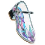Unicorn Kız Çocuk Topuklu Abiye Şeffaf Ayakkabı