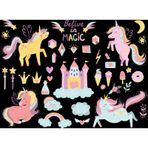 Unicorn Stciker Set-3 20 Parça Telefon, Tablet, Defter, Laptop Sticker